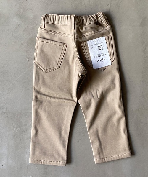 OMNES Another Edition（オムネス アナザーエディション）の「【キッズ】裏起毛ボンディングパンツ（その他パンツ・キッズ・カーキ/ワンウォッシュ/ブルー系その他2/ブラック/ベージュ/ブルー系その他・110cm/100cm/120cm/130cm）」の13枚目の写真