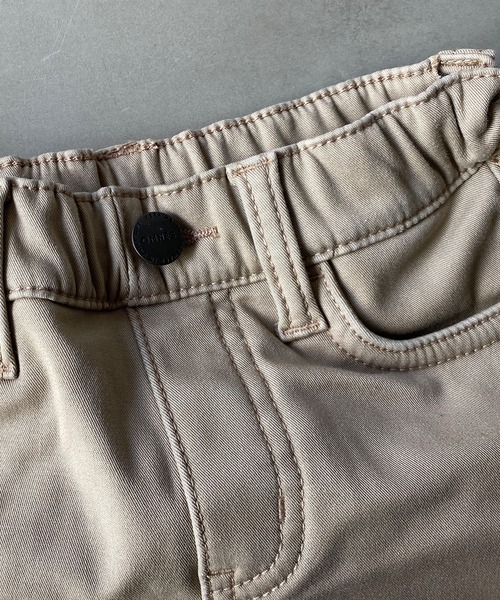 OMNES Another Edition（オムネス アナザーエディション）の「【キッズ】裏起毛ボンディングパンツ（その他パンツ・キッズ・カーキ/ワンウォッシュ/ブルー系その他2/ブラック/ベージュ/ブルー系その他・110cm/100cm/120cm/130cm）」の14枚目の写真