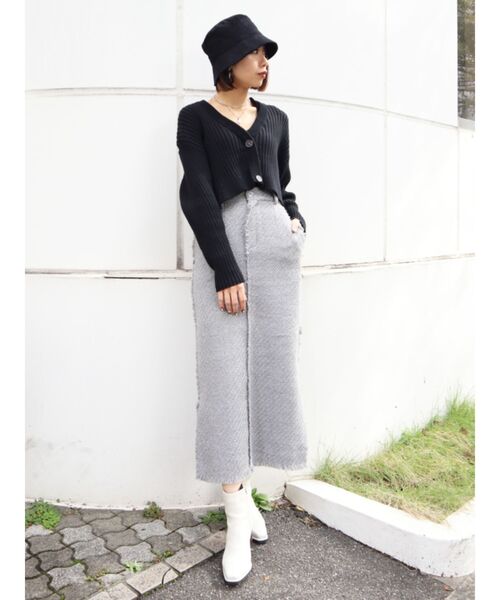 EMODA（エモダ）の「コーデュロイバケットハット（ハット・レディース・グレー/ブラック/ベージュ・FREE）」の14枚目の写真