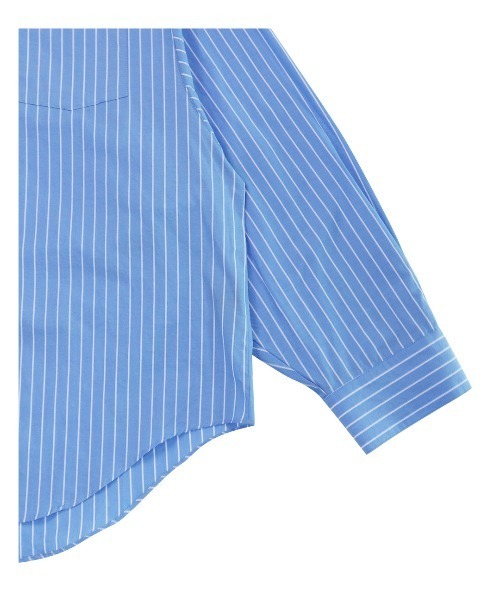 OY（オーワイ）の「『OY/オーワイ』OVERSIZE STRIPE SHIRT/オーバーサイズ ストライプ シャツ ボタンダウン（シャツ/ブラウス・メンズ・ホワイト/ブルー/ブラック・FREE）」の11枚目の写真
