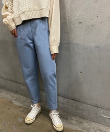 AS KNOW AS plus（アズノゥアズプラス）の「☆ワイドにラクラクテーパードパンツ☆【ZOZOTOWN限定アイテム】（チノパンツ）」