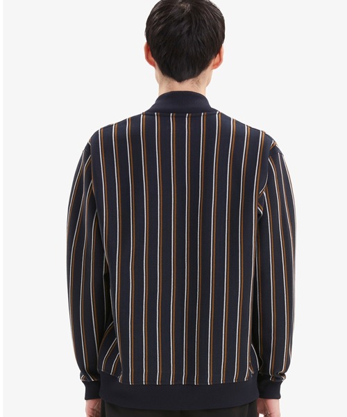 FRED PERRY（フレッドペリー）の「Striped Bomber Jacket