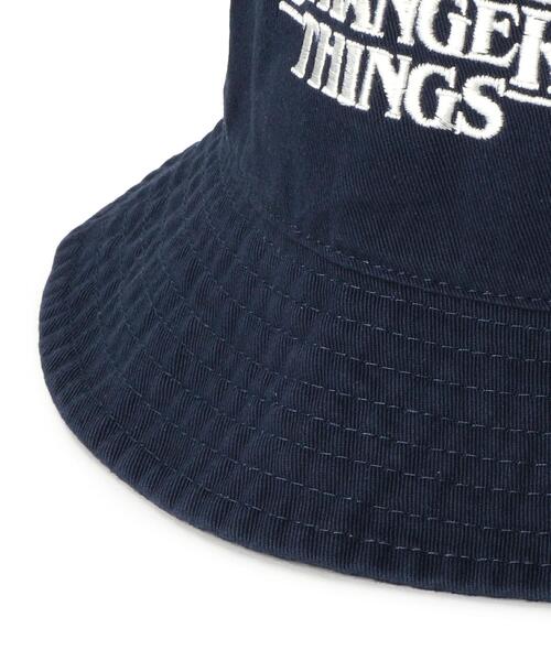 BEAUTY&YOUTH UNITED ARROWS（ビューティーアンドユースユナイテッドアローズ）の「【別注】 ＜STRANGER THINGS＞ HAT/ハット（ハット・メンズ・ネイビー/ブラック・FREE）」の5枚目の写真