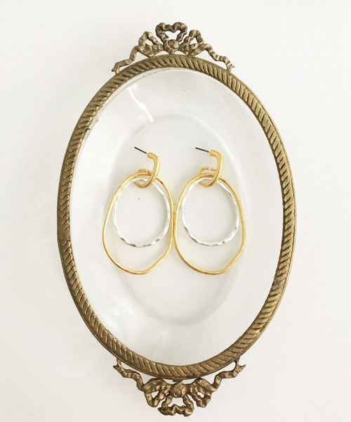 BROTHERHOOD（ブラザーフッド）の「【earyear】デコレイテッドピアス（ピアス（両耳用）・レディース・A/シルバー/ゴールド/B/C/G/F/I/D/H/E・FREE）」の9枚目の写真