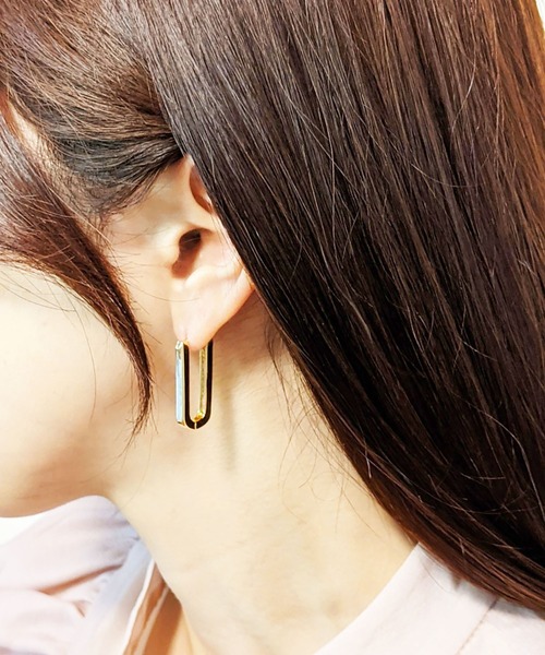 BROTHERHOOD（ブラザーフッド）の「【earyear】デコレイテッドピアス（ピアス（両耳用）・レディース・A/シルバー/ゴールド/B/C/G/F/I/D/H/E・FREE）」の20枚目の写真