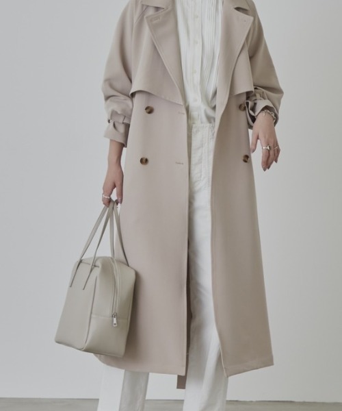 Aunt Marie's（アントマリーズ）の「レザースクエアボストン/AUNT MARIE'S（ボストンバッグ・レディース・ブラック/ベージュ・FREE）」の10枚目の写真