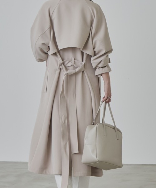 Aunt Marie's（アントマリーズ）の「レザースクエアボストン/AUNT MARIE'S（ボストンバッグ・レディース・ブラック/ベージュ・FREE）」の14枚目の写真