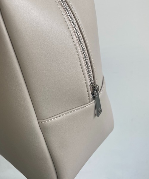 Aunt Marie's（アントマリーズ）の「レザースクエアボストン/AUNT MARIE'S（ボストンバッグ・レディース・ブラック/ベージュ・FREE）」の16枚目の写真