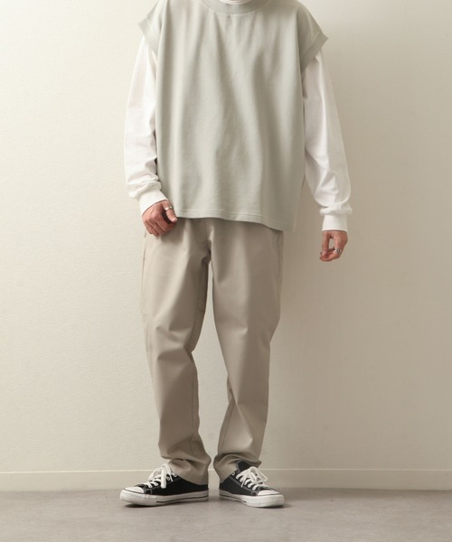 ZIP FIVE(ジップファイブ)の「【ZIP FIVE】カノコビッグニットベスト(ベスト・レディース・ベージュ/グレー/ブルー・MEDIUM/LARGE)」の14枚目の写真