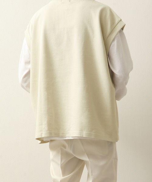 ZIP FIVE(ジップファイブ)の「【ZIP FIVE】カノコビッグニットベスト(ベスト・レディース・ベージュ/グレー/ブルー・MEDIUM/LARGE)」の15枚目の写真