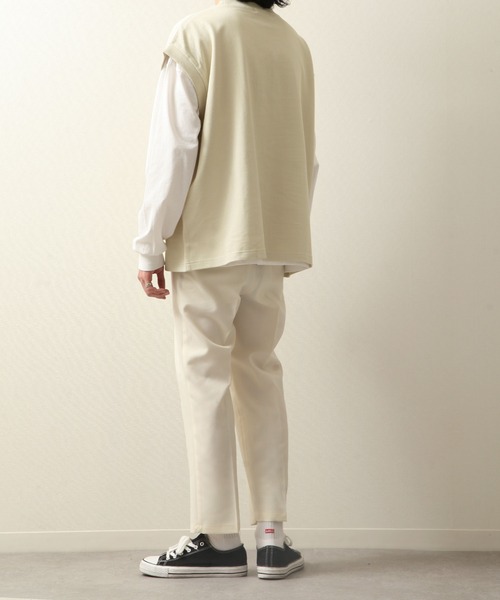 ZIP FIVE(ジップファイブ)の「【ZIP FIVE】カノコビッグニットベスト(ベスト・レディース・ベージュ/グレー/ブルー・MEDIUM/LARGE)」の10枚目の写真