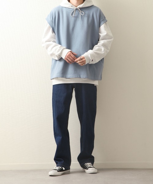 ZIP FIVE(ジップファイブ)の「【ZIP FIVE】カノコビッグニットベスト(ベスト・レディース・ベージュ/グレー/ブルー・MEDIUM/LARGE)」の11枚目の写真