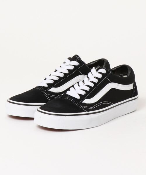 VANS(バンズ)の「VANS/ヴァンズ/定番オールドスクール/OLD SKOOL(スニーカー・レディース・ブラック・6/5/7/5.5/4.5)」の1枚目の写真