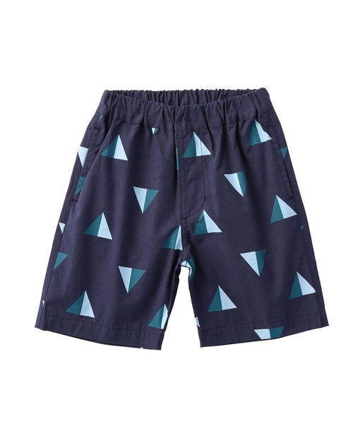 D.fesense（ディーフェセンス）の「幾何学柄ハーフパンツ（その他パンツ・キッズ・オフホワイト/ネイビー/チャコール・100cm/110cm/80ｃｍ/90cm）」の3枚目の写真
