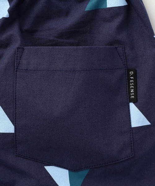 D.fesense（ディーフェセンス）の「幾何学柄ハーフパンツ（その他パンツ・キッズ・オフホワイト/ネイビー/チャコール・100cm/110cm/80ｃｍ/90cm）」の6枚目の写真