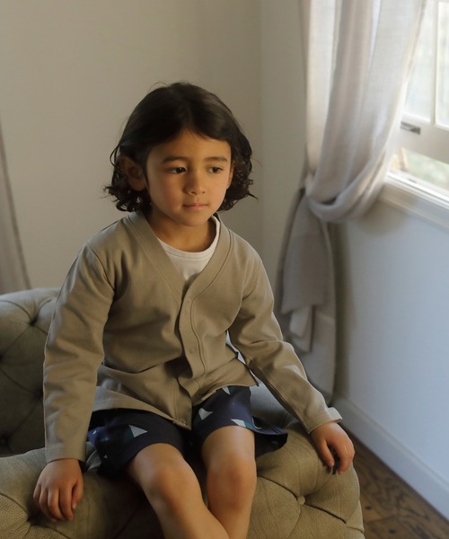 D.fesense（ディーフェセンス）の「幾何学柄ハーフパンツ（その他パンツ・キッズ・オフホワイト/ネイビー/チャコール・100cm/110cm/80ｃｍ/90cm）」の10枚目の写真