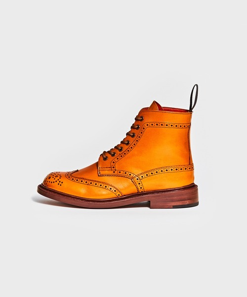 Tricker's（トリッカーズ）の「Tricker's L5676 STEPHY / LEATHER SOLE / BROGUE BOOT（ブーツ・レディース・ブラック/ダークブラウン/ブラウン/ライトブラウン・UK5/UK6/UK3.5/UK5.5/UK4.5/UK3/UK6.5/UK4）」の6枚目の写真