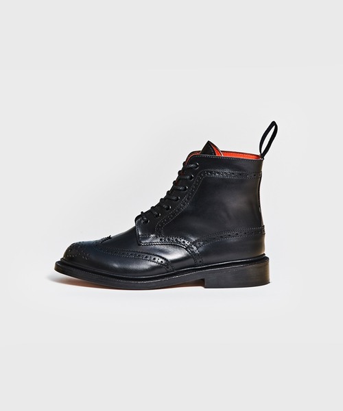 Tricker's（トリッカーズ）の「Tricker's L5676 STEPHY / LEATHER SOLE / BROGUE BOOT（ブーツ・レディース・ブラック/ダークブラウン/ブラウン/ライトブラウン・UK5/UK6/UK3.5/UK5.5/UK4.5/UK3/UK6.5/UK4）」の8枚目の写真