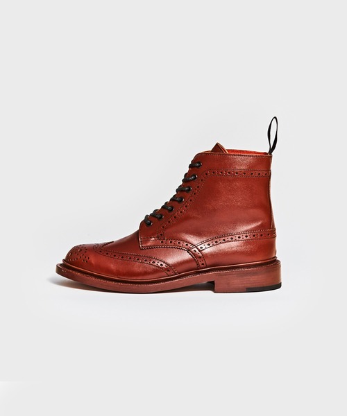 Tricker's（トリッカーズ）の「Tricker's L5676 STEPHY / LEATHER SOLE / BROGUE BOOT（ブーツ・レディース・ブラック/ダークブラウン/ブラウン/ライトブラウン・UK5/UK6/UK3.5/UK5.5/UK4.5/UK3/UK6.5/UK4）」の12枚目の写真