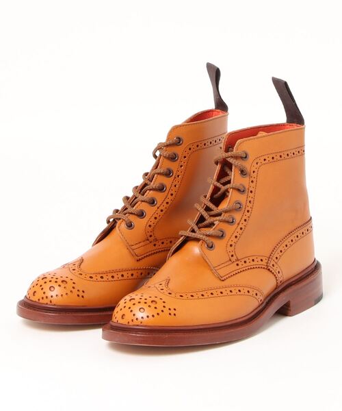 Tricker's（トリッカーズ）の「Tricker's L5676 STEPHY / LEATHER SOLE / BROGUE BOOT（ブーツ・レディース・ブラック/ダークブラウン/ブラウン/ライトブラウン・UK5/UK6/UK3.5/UK5.5/UK4.5/UK3/UK6.5/UK4）」の15枚目の写真