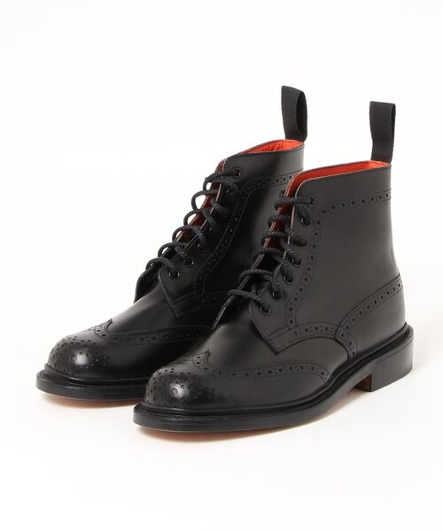 Tricker's（トリッカーズ）の「Tricker's L5676 STEPHY / LEATHER SOLE / BROGUE BOOT（ブーツ・レディース・ブラック/ダークブラウン/ブラウン/ライトブラウン・UK5/UK6/UK3.5/UK5.5/UK4.5/UK3/UK6.5/UK4）」の16枚目の写真