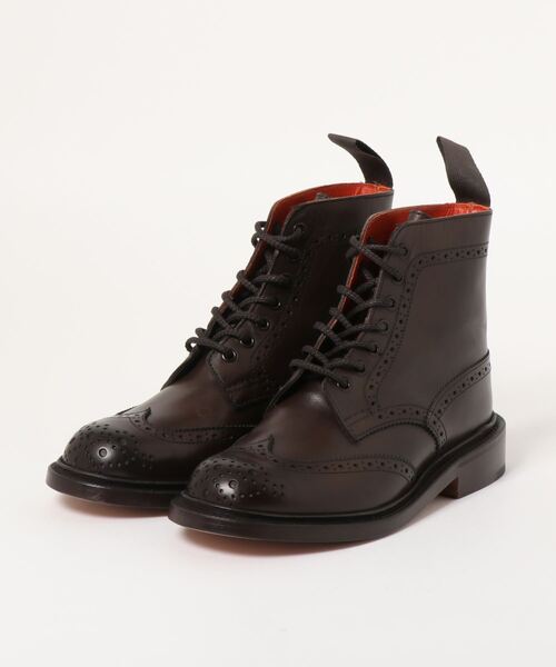 Tricker's（トリッカーズ）の「Tricker's L5676 STEPHY / LEATHER SOLE / BROGUE BOOT（ブーツ・レディース・ブラック/ダークブラウン/ブラウン/ライトブラウン・UK5/UK6/UK3.5/UK5.5/UK4.5/UK3/UK6.5/UK4）」の17枚目の写真