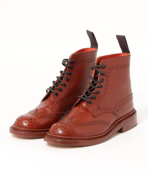 Tricker's（トリッカーズ）の「Tricker's L5676 STEPHY / LEATHER SOLE / BROGUE BOOT（ブーツ・レディース・ブラック/ダークブラウン/ブラウン/ライトブラウン・UK5/UK6/UK3.5/UK5.5/UK4.5/UK3/UK6.5/UK4）」の18枚目の写真