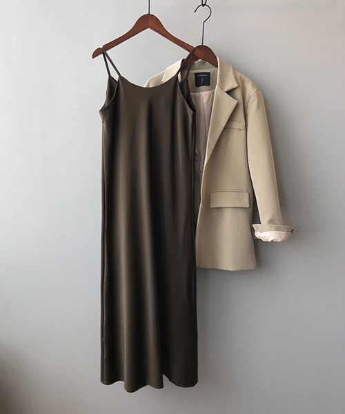 aimoha(アイモハ)の「キャミソールワンピース (SS)(ワンピース・レディース・ブラック/グリーン/チョコ・MEDIUM/LARGE)」の7枚目の写真