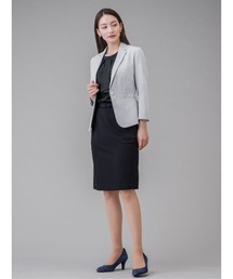 m.f.editorial | エムエフエディトリアルレディース/m.f.editorial：Womenクールマックス/COOLMAX コードレーン セットアップ  1ボタンテーラージャケット（セットアップパンツ・スカートございます）(スーツジャケット)