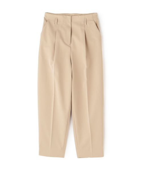 NATURAL BEAUTY BASIC（ナチュラルビューティーベーシック）の「ハイウエストコクーンパンツ（その他パンツ・レディース・ライトグリーン/ブラック/ベージュ・X-SMALL/SMALL/MEDIUM）」の20枚目の写真