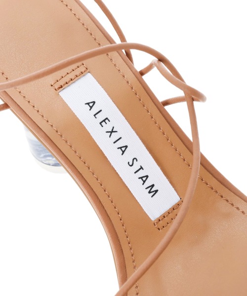 ALEXIA STAM(アリシアスタン)の「【ViVi 6月号掲載】Cord Strap Sandals/コードストラップサンダル(サンダル・レディース・キャメル/ブラック/ホワイト/レモンイエロー/ラベンダー・S/M/L)」の22枚目の写真
