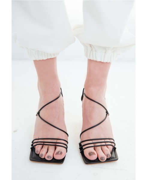 ALEXIA STAM　クリアストラップ　新品未使用 セール】【ViVi 6月号掲載】Cord Strap Sandals/コード