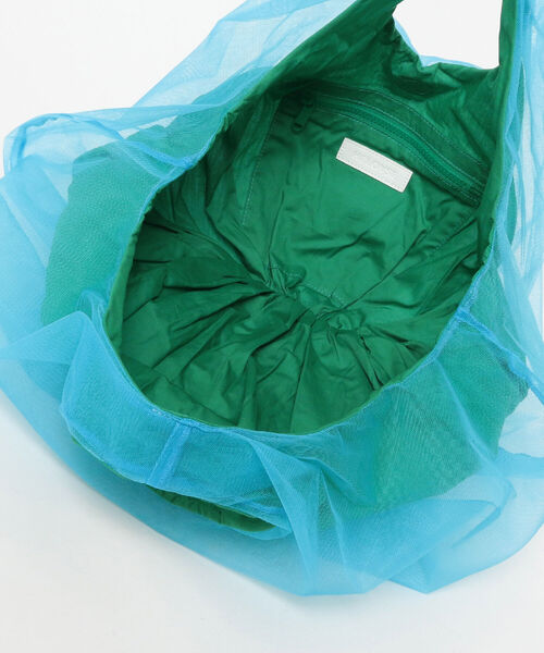 Ray BEAMS(レイビームス)の「HELOYSE / バルーン チュール バッグ S(トートバッグ・レディース・レッド/グリーン・ONE SIZE)」の13枚目の写真