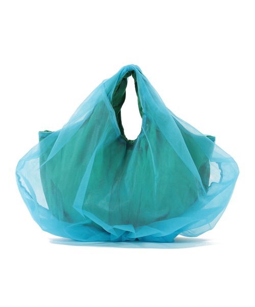 Ray BEAMS(レイビームス)の「HELOYSE / バルーン チュール バッグ S(トートバッグ・レディース・レッド/グリーン・ONE SIZE)」の16枚目の写真