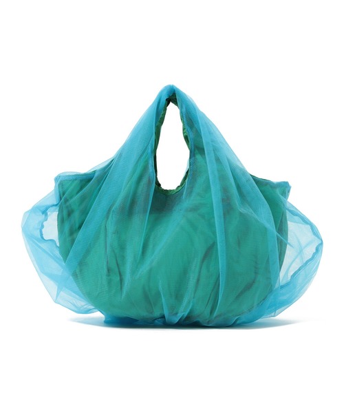 Ray BEAMS(レイビームス)の「HELOYSE / バルーン チュール バッグ S(トートバッグ・レディース・レッド/グリーン・ONE SIZE)」の17枚目の写真