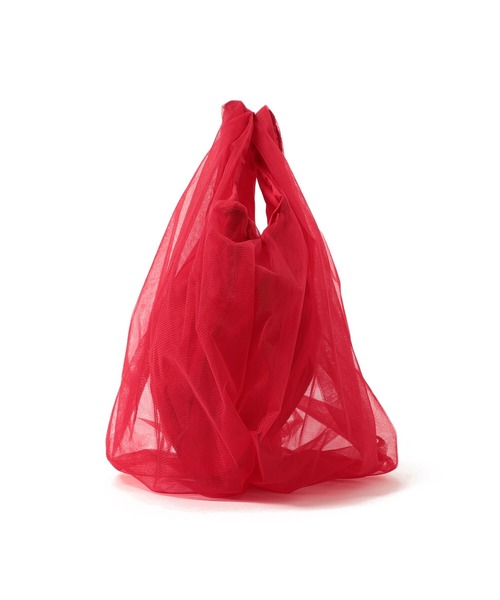 Ray BEAMS(レイビームス)の「HELOYSE / バルーン チュール バッグ S(トートバッグ・レディース・レッド/グリーン・ONE SIZE)」の20枚目の写真