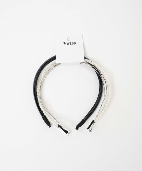 WEGO（ウィゴー）の「WEGO/【4点セット】マルチPUカチューシャ（カチューシャ・レディース・ベージュ/オフホワイト/パープル/ブラック/その他1・FREE）」の14枚目の写真