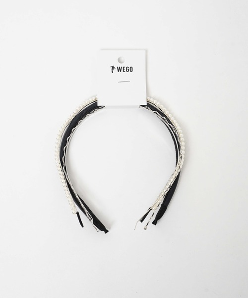 WEGO（ウィゴー）の「WEGO/【4点セット】マルチPUカチューシャ（カチューシャ・レディース・ベージュ/オフホワイト/パープル/ブラック/その他1・FREE）」の16枚目の写真