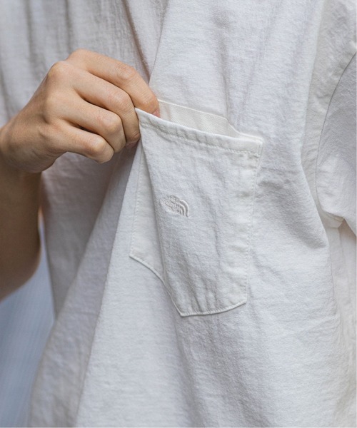 THE NORTH FACE PURPLE LABEL（ザ ノースフェイス パープルレーベル）の「【THE NORTH FACE PURPLE LABEL】7oz H/S Pocket Tee（Tシャツ/カットソー・メンズ・ホワイト/ライトグレー/ブラック/オレンジ/ライトグリーン・SMALL/MEDIUM/LARGE/X-LARGE）」の19枚目の写真