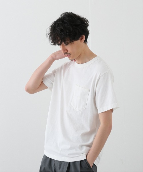 THE NORTH FACE PURPLE LABEL（ザ ノースフェイス パープルレーベル）の「【THE NORTH FACE PURPLE LABEL】7oz H/S Pocket Tee（Tシャツ/カットソー・メンズ・ホワイト/ライトグレー/ブラック/オレンジ/ライトグリーン・SMALL/MEDIUM/LARGE/X-LARGE）」の6枚目の写真