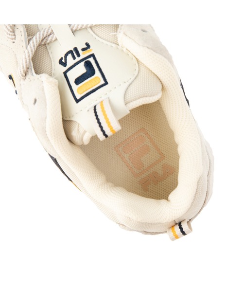 FILA（フィラ）の「レイトレイサー / RAY TRACER / 厚底スニーカー（スニーカー・レディース・ベージュ系1/ベージュ系2・23.5cm/23.0cm/24.0cm/24.5cm/25.0cm/26.0cm/27.0cm/28.0cm/22.5cm/29.0cm/25.5cm/26.5cm/27.5cm）」の10枚目の写真