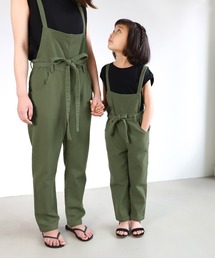 キッズ ゆるっとサイズ感カツラギサロペット