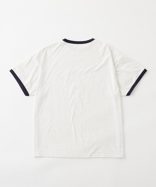 WHO'S WHO gallery（フーズフーギャラリー）の「リンガーBIG TEE（Tシャツ/カットソー・レディース・ホワイト/ブラック/グリーン/オートミール・FREE）」の10枚目の写真