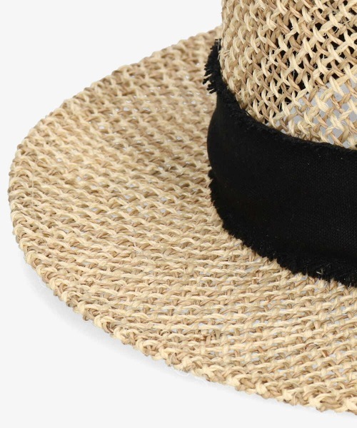 kaorinomori（カオリノモリ）の「カオリノモリ×山本莉子　plier hat（ハット・レディース・ブラック/ベージュ・57cm）」の12枚目の写真