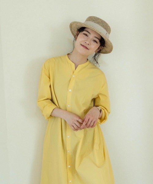 kaorinomori（カオリノモリ）の「カオリノモリ×山本莉子　plier hat（ハット・レディース・ブラック/ベージュ・57cm）」の15枚目の写真