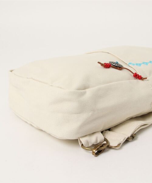 チャイハネ（チャイハネ）の「【チャイハネ】コンチョ＆刺繍ワンショルダーリュック（ボディバッグ/ウエストポーチ・レディース・ネイビー/ブラウン/ナチュラル・FREE）」の5枚目の写真