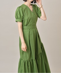 カシュクールアシメティアードワンピース【ZOZO限定カラーあり】