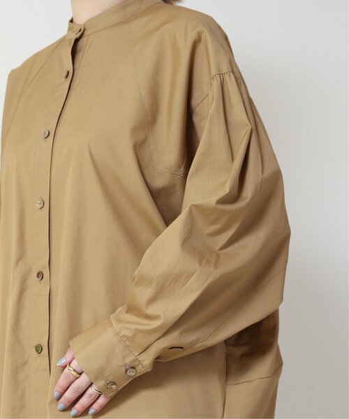MJUKA.(ミューカ)の「後ろ開きラグランシャツ(シャツ/ブラウス・レディース・オフホワイト/ブラック/キャメル・FREE)」の20枚目の写真