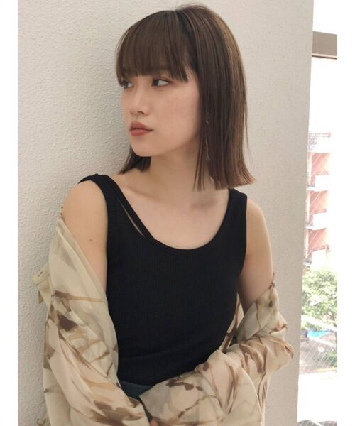 MURUA（ムルーア）の「ミリオンアイスパット入りスリットタンク（Tシャツ/カットソー・レディース・ホワイト/ブラック/カーキ・FREE）」の4枚目の写真