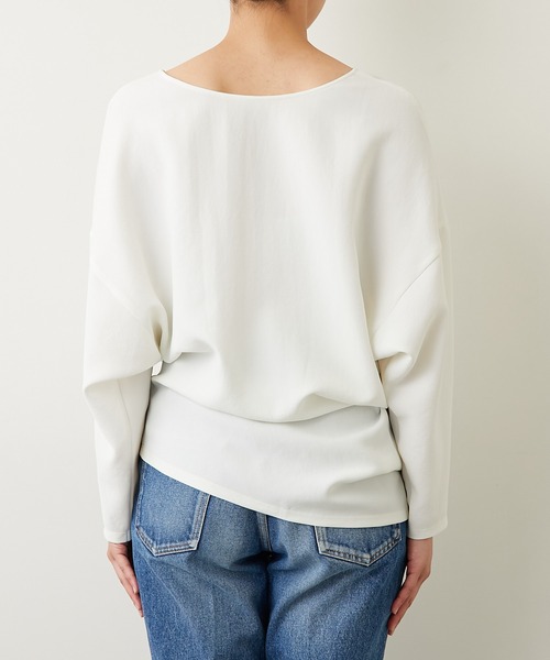 GALLARDAGALANTE（ガリャルダガランテ）の「ジャージーカーブブラウス  